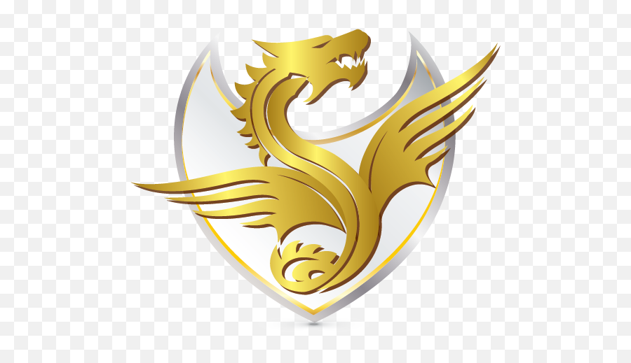 Dragon Logo Maker - Gold Dragon Logo Png,Dragon Logos
