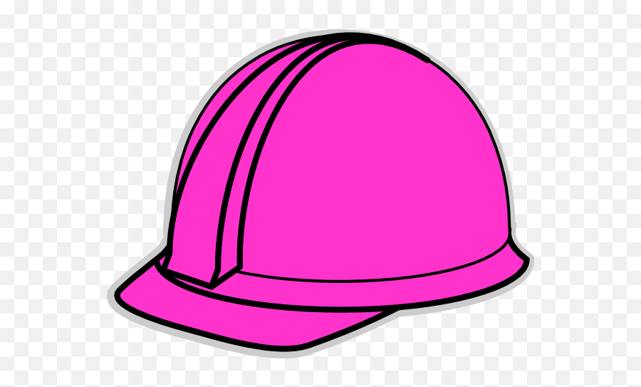 Pink Hard Hat Clip Art - Clipart Images Of Hard Hat Png,Construction Hat Png
