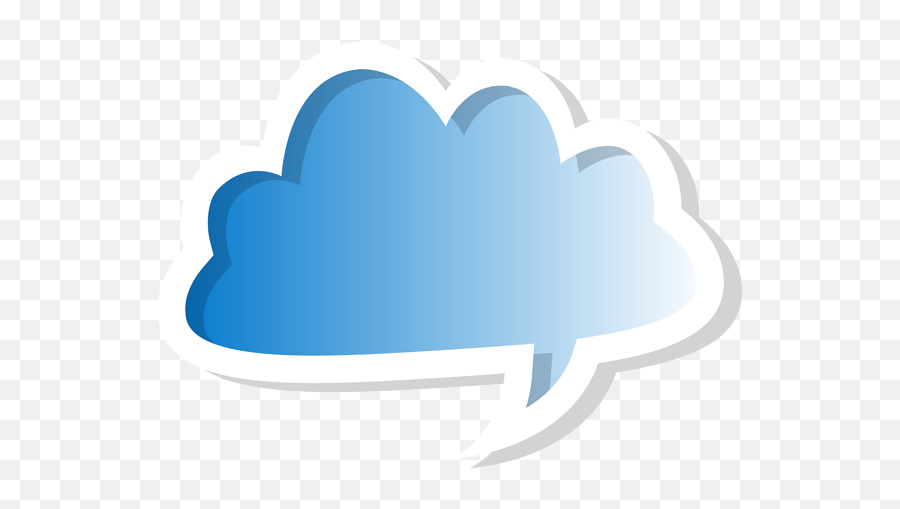 Cloud Clipart Png - Nuvem Azul Com Branco,Bubble Clipart Png