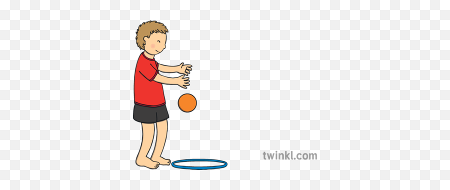 Child Bouncing Ball Into Hoop - Play Png,Bouncing Ball Png
