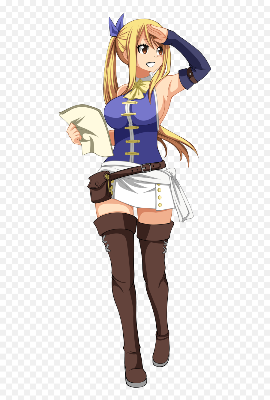 Lucy Heartfilia - Anime Fairy Tail Natsu Fan Lucy Png,Lucy Heartfilia Png