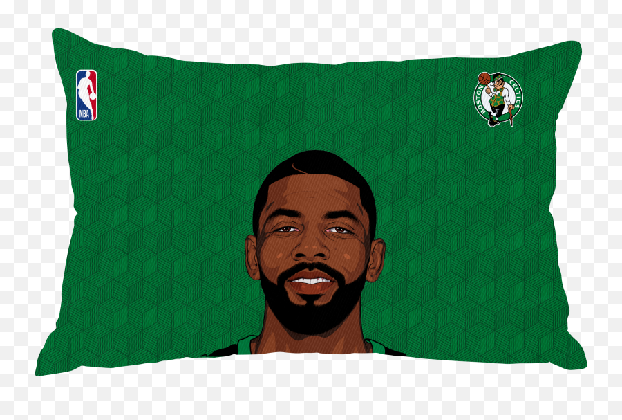 Download Hd Kyrie Irving Pillow Case Face - Okc Thunder Boston Celtics Png,Okc Thunder Png