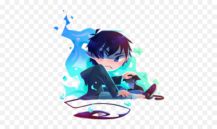 Rin Okumura - Blue Exorcist Fanart Png,Rin Okumura Png