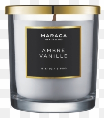 Ambre Vanille 450g - Luxury Candles Png,Maraca Png