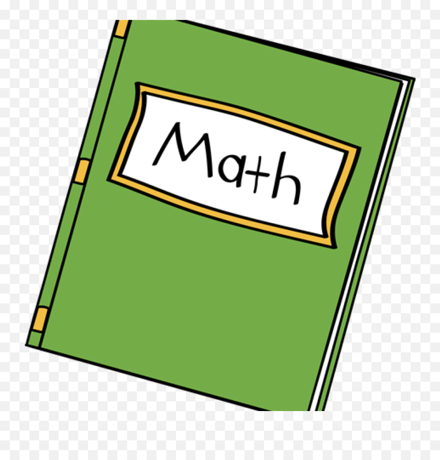Clip Art Mathematics Textbook Cartoon - Math Book Png,Textbook Png