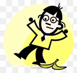 Businessman Slipping - Boy Skin png