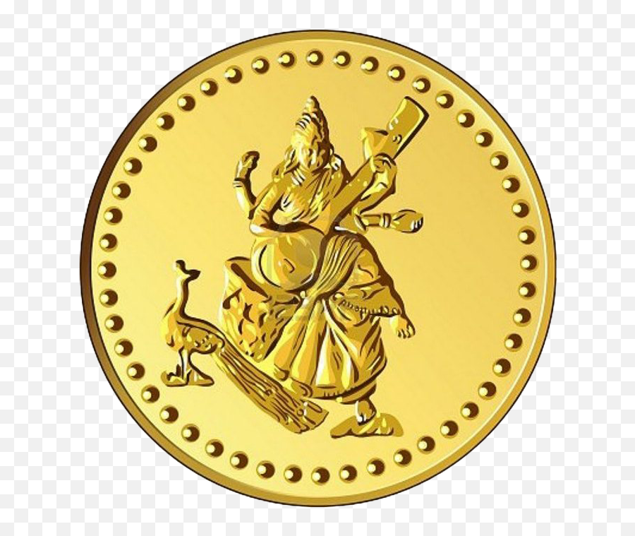 Gold Coin Png Clipart - Indian Gold Coin Png,Coins Png