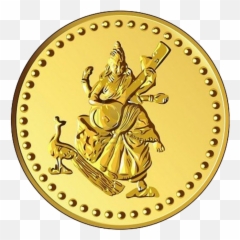 Gold Coin Png Clipart - Indian