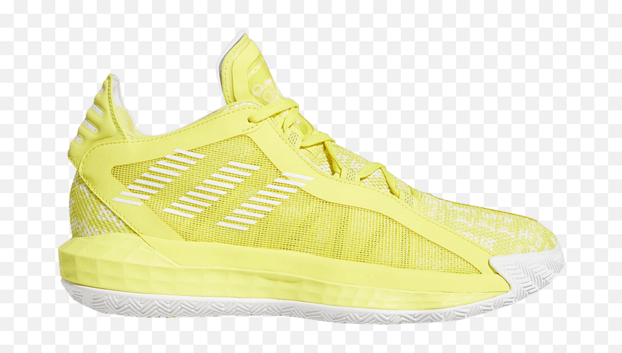 Dame 6 U0027shock Yellowu0027 - Adidas Dame 6 Yellow Png,Addidas Png