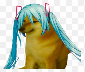 Cheemsku Png Reupload Becasue Now Is Clear By Dubnubdubnub - Cheems Png,Miku Png