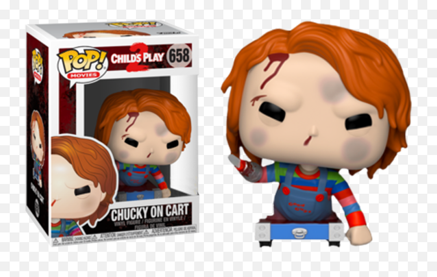 Childu0027s Play - Chucky On Cart Us Exclusive Pop Vinyl Figure Chucky On Cart Funko Png,Chucky Png