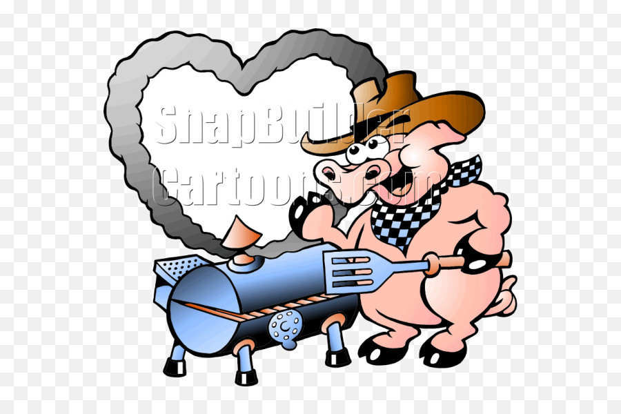 Pig Bbq Logo Free Download - Spare Ribs Bbq Ribs Cartoon Png,Bbq Logos