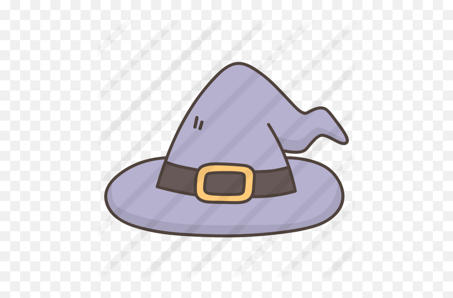 Witch Hat - Cartoon Png,Witch Hat Transparent