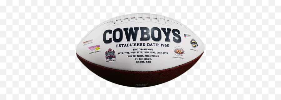 Amari Cooper Signed Dallas Cowboys Logo Football Beckett - Mini Rugby Png,Dallas Cowboys Logo Pictures