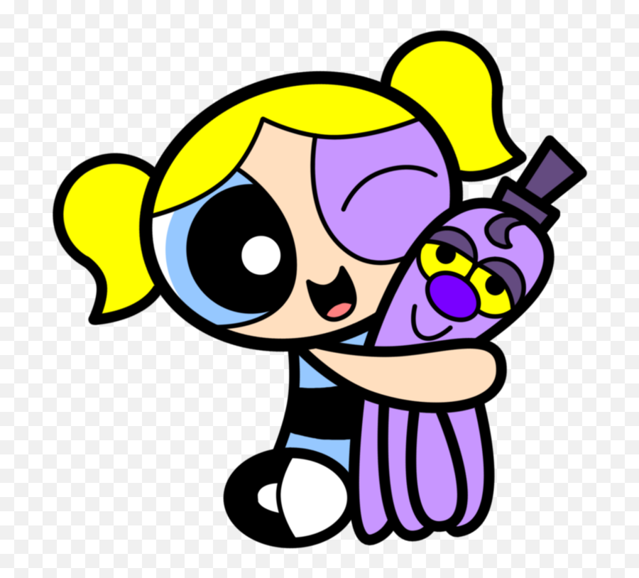 Bubbles Powerpuff Girls Png Hd Quality - Powerpuff Girls Bubbles With Octi,Powerpuff Girls Transparent