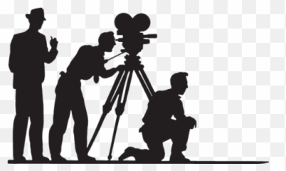 Film Camera Silhouette - png