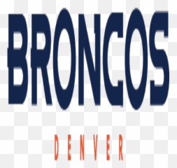 Denver Broncos Wordmark Logo 1997 - Words png