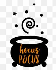 Cauldron Svg Hocus Pocus Transparent - Free Cauldron Svg Png,Hocus Pocus Png