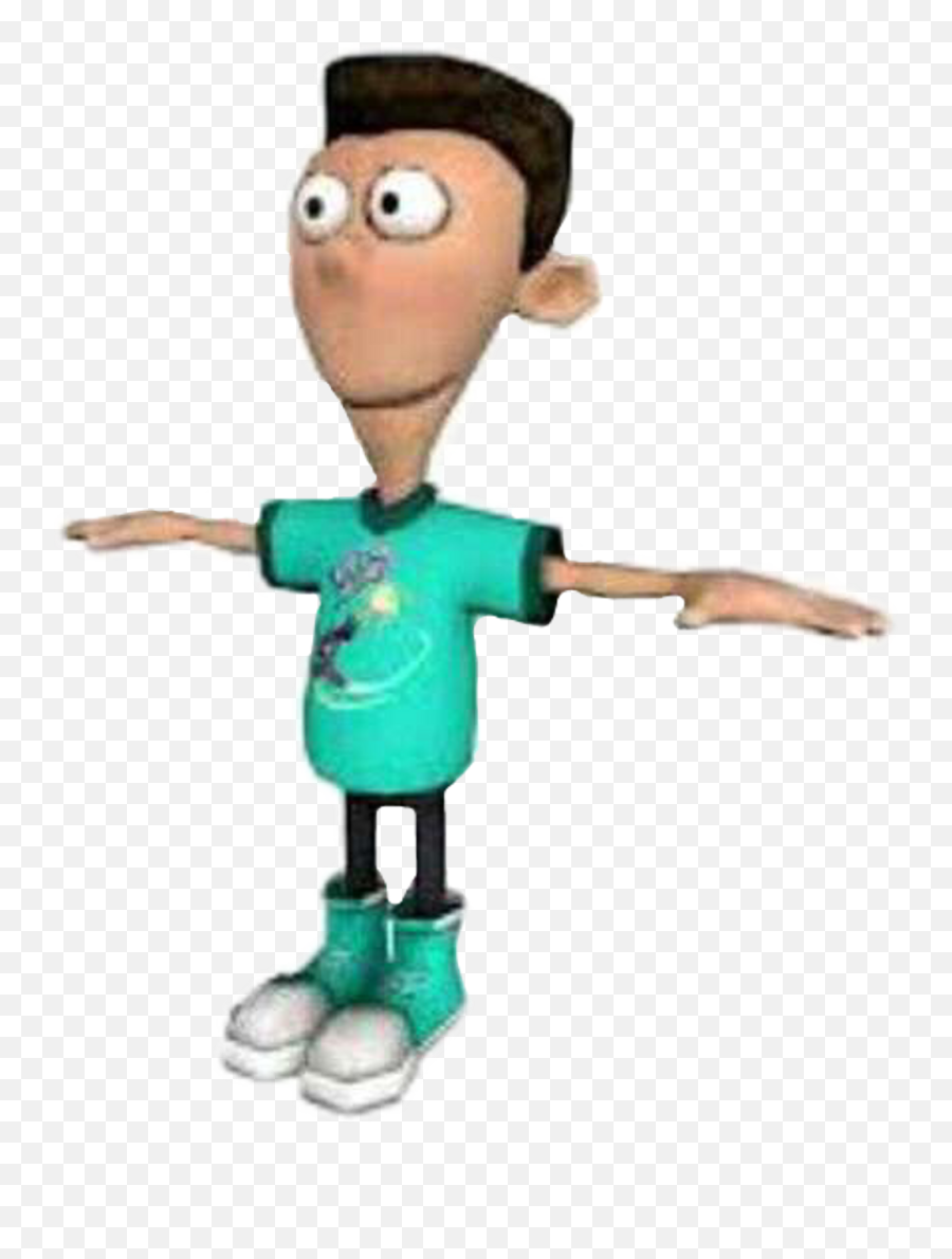 Sheen Jimmy Neutron Model - Transparent Sheen T Pose Png,Jimmy Neutron Png