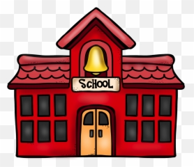 School House Cartoon 9 - Building Png