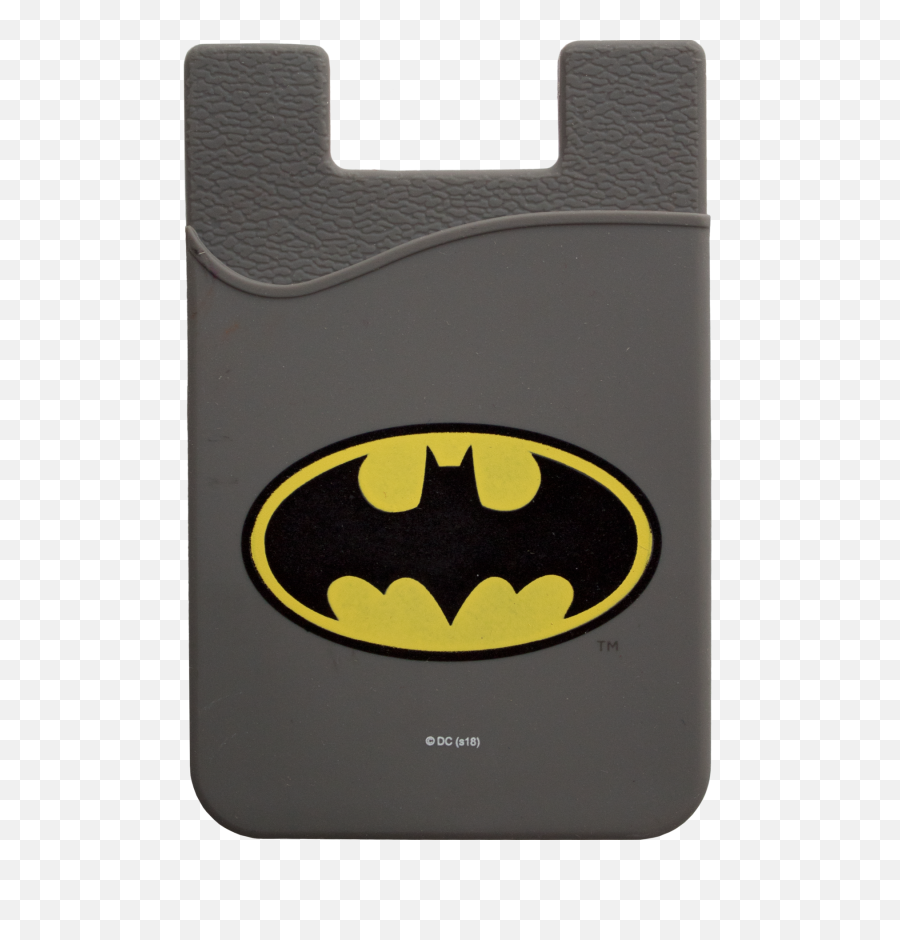 Dc Comics Batman Logo Smartphone Card Holder - Icon Heroes Icono De Batman Png,Pictures Of Batman Logo