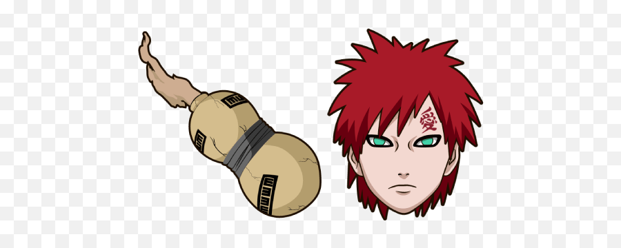 Naruto Gaara Sandbox Cursor U2013 Custom Browser Extension - Fictional Character Png,Gaara Png