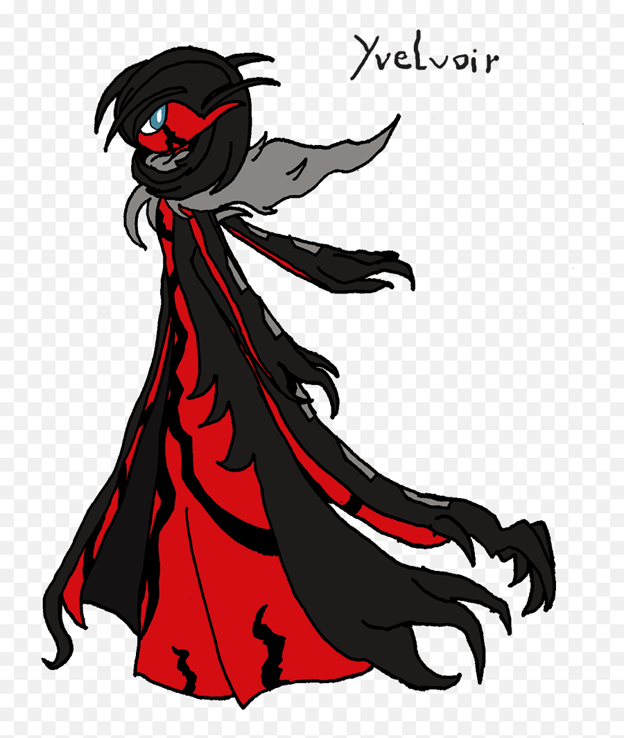 Oc Doodle Yveltalgardevoir Fusion - Imgur Gardevoir And Galade Fusion Png,Gardevoir Png
