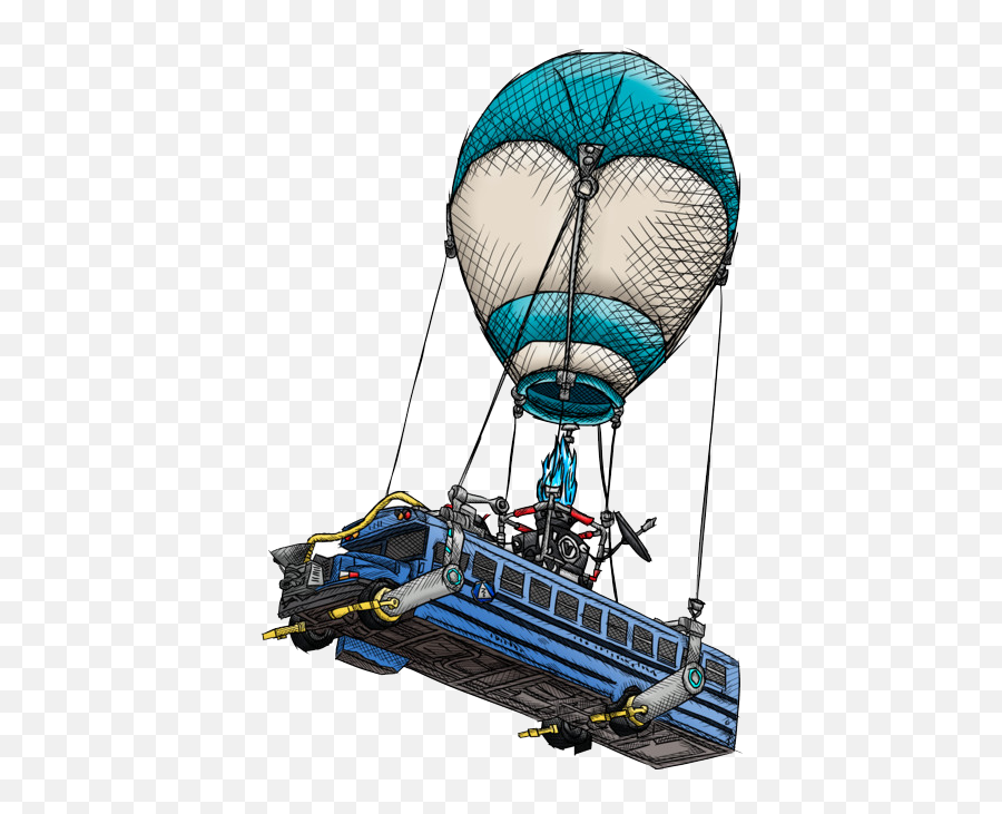 Fortnite Battle Bus Transparent - Battle Bus Fortnite Png,Fortnite Battle Bus Png