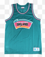 Download San Antonio Spurs Jersey - Throwback png