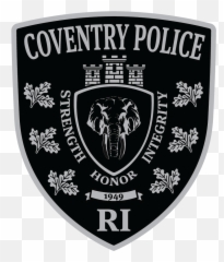 Home Coventry Police Department - Solid Png,Police Badge Logo