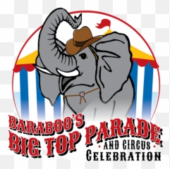 Circus History U0026 Heritage - Baraboou0027s Big Top Parade Big Png,Circus Elephant Png