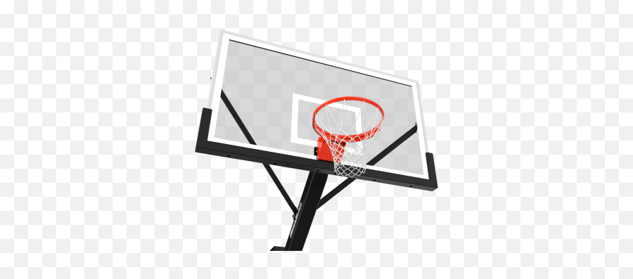 Megaslam Fx Fixed Basketball Goals Outdoor - Streetball Png,Basketball Rim Png