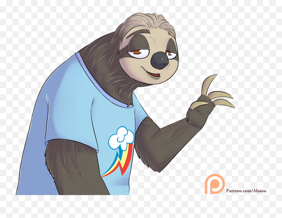 Transparent Background Sloth Logo Png - Rainbow Dash Cutie Mark,Zootopia Transparent