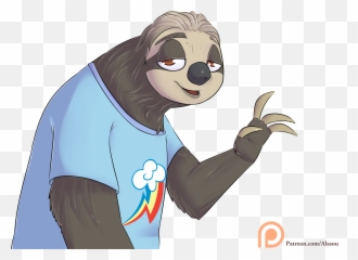 Transparent Background Sloth Logo Png - Rainbow Dash Cutie Mark