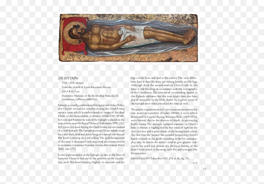 Pdf Eliades Pitaph St Paul Crucifixlast - Document Png,Deesis Icon