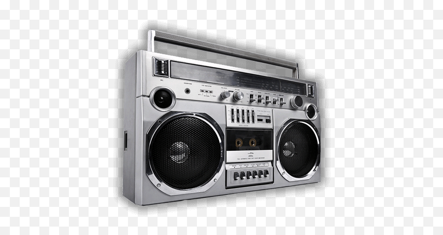 Boomboxes Become Status Symbols - 1980 Radio Png,Boom Box Png