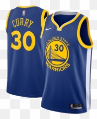 Golden State Warriors Stephen Curry 30 Nba Jersey Swingman - Iguodala Warriors Jersey Blue Png,30 Icon