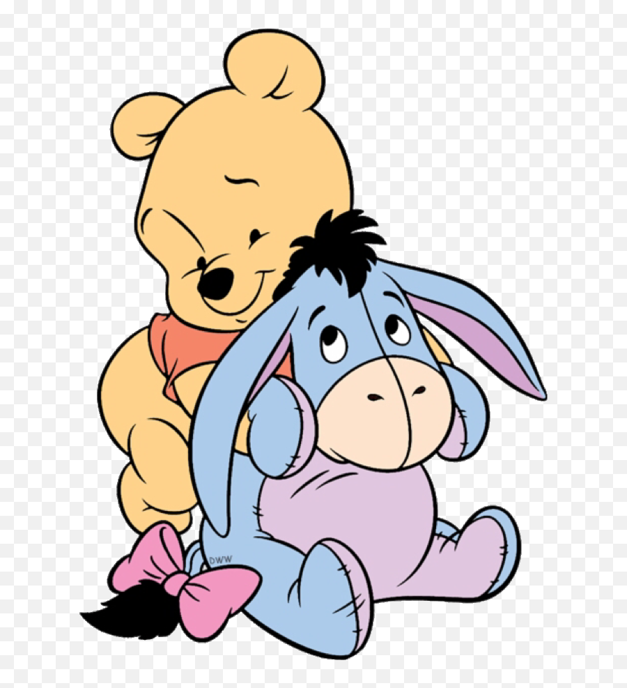 Baby Pooh Png Transparent 3 Image - Cute Winnie The Pooh And Eeyore,Pooh Png