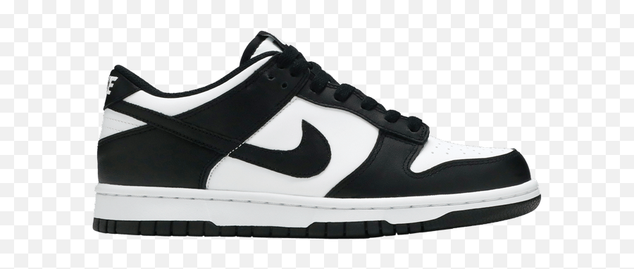Sneakers Goat - Dunk Low Gs Black White Png,Nike Zoom Icon