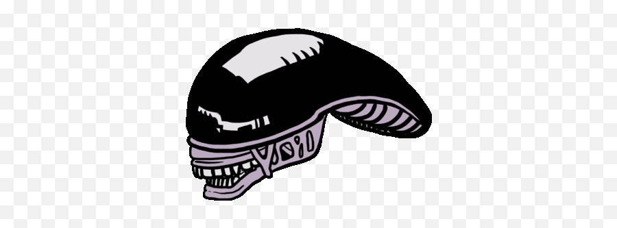 Alien Head Sticker - Alien Head Discover U0026 Share Gifs Transparent Avp Alien Head Png,Alien Head Icon