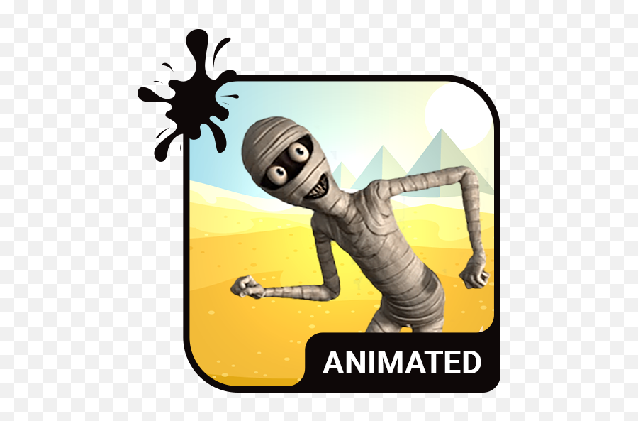 Mummy Dance Animated Keyboard Live Wallpaper 363 Download - Silver Luxury Watch Wallpaper And Keyboard Apk Png,Mummy Icon