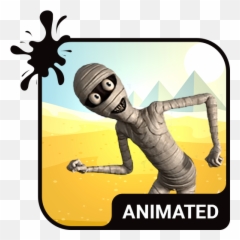Mummy Dance Animated Keyboard Live Wallpaper 363 Download - Silver Luxury Watch And Apk png