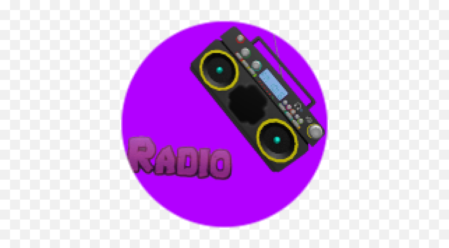 Radio - Roblox Portable Png,Roblox Icon Id