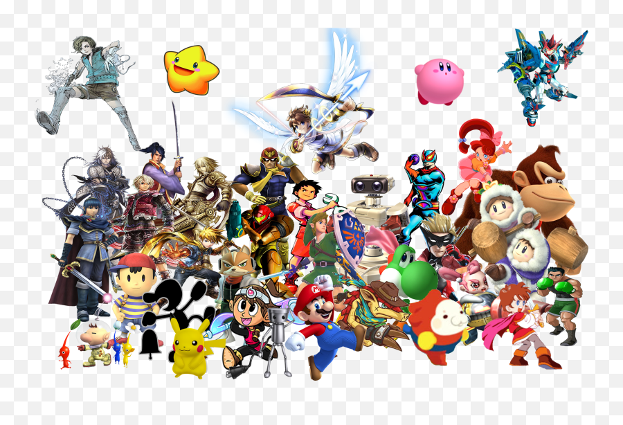 Nintendo Characters Png 8 Image - Super Smash Bros Brawl,Nintendo Characters Png