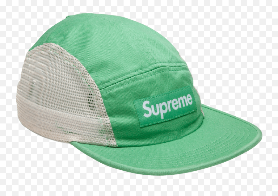 Supreme Hat Png - Supreme Mesh Hat Green,Supreme Logo Transparent Background