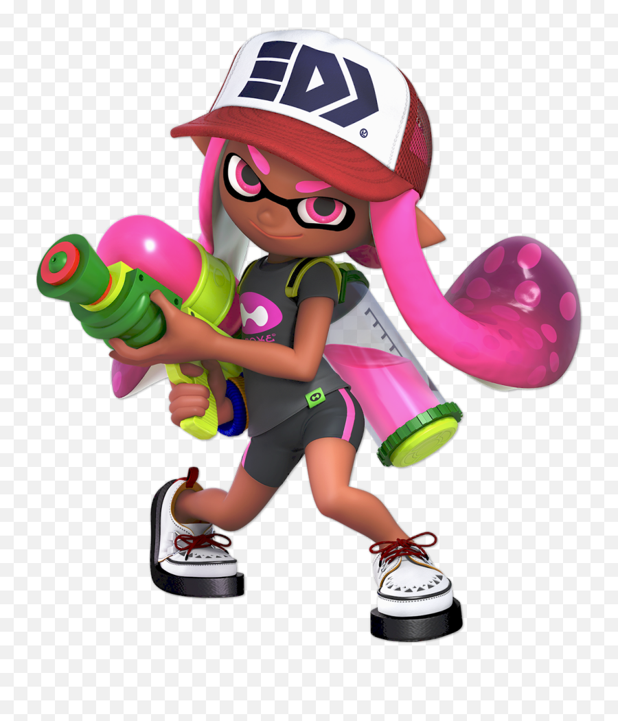 The - Inkling Smash Ultimate Render Png,Inkling Png