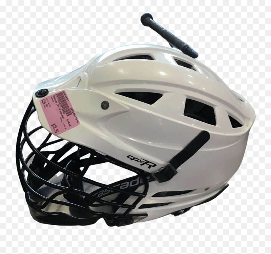 Used Cascade Cpx R One Size Lacrosse Helmets Sidelineswap - Lacrosse Helmet Png,Icon Helmetsblue Grey White