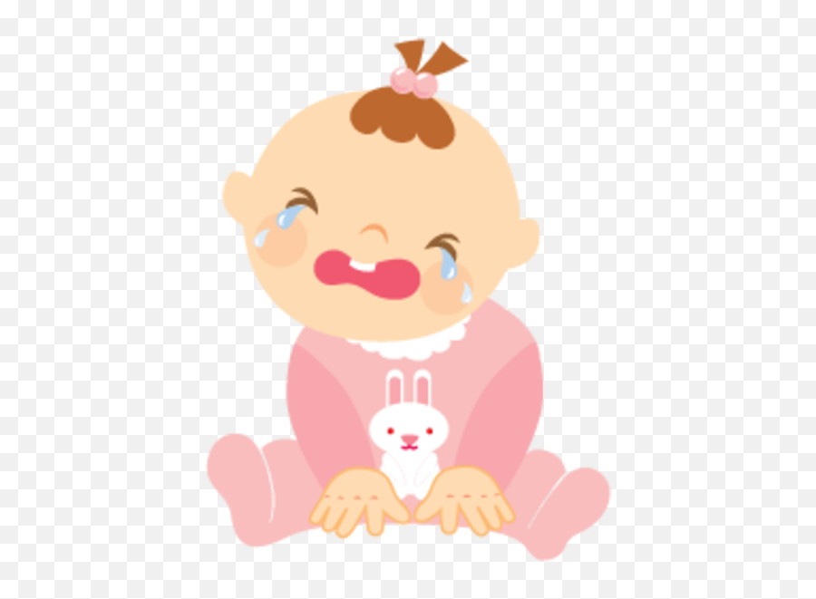 Transparent Baby Crying Clipart - Baby Girl Vector Png,Crying Baby Png