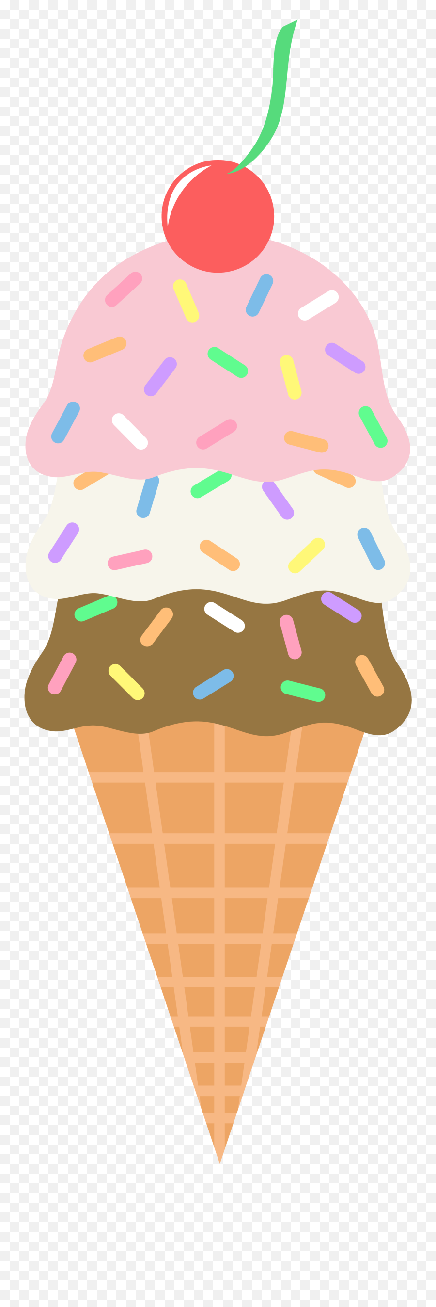 Clipart Frames Ice Cream - Ice Cream Cone Clip Art Png,Ice Cream Transparent