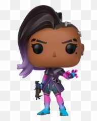 Funko Pop Overwatch - Sombra Unik Vinylfigur Från Spelet Sombra Funko Pop Png,Sombra Overwatch Png